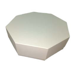 Pudełko ośmiokątne oktagon kremowe ecru GoatBox