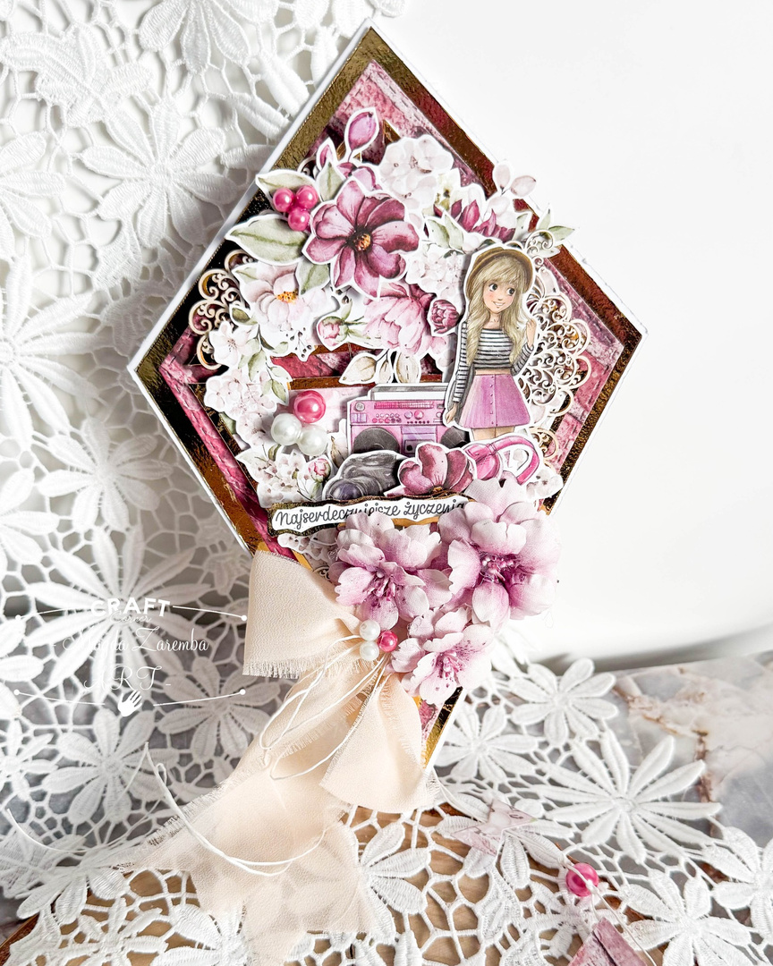 Baza kartki Latawiec biała GoatBox 