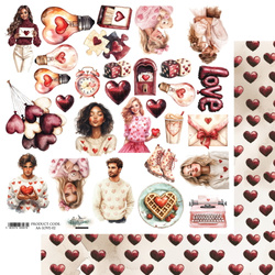 Alchemy of Art - arkusz Love - 30x30cm