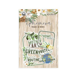 Zestaw elementów Frames and Words  There is no Planet B