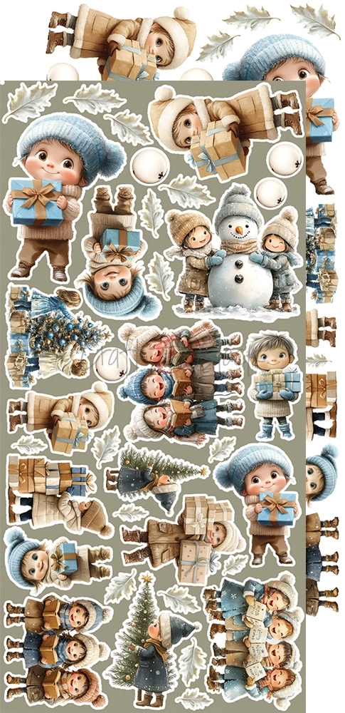 Jolly Season - zestaw dodatków Mix 15x30cm