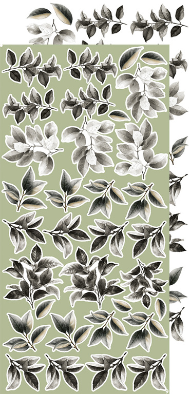 CREATIVE EXTRAS LEAVES #2 - zestaw dodatków 15x30cm