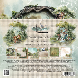 Friends of the Forest - zestaw papierów 20x20cm