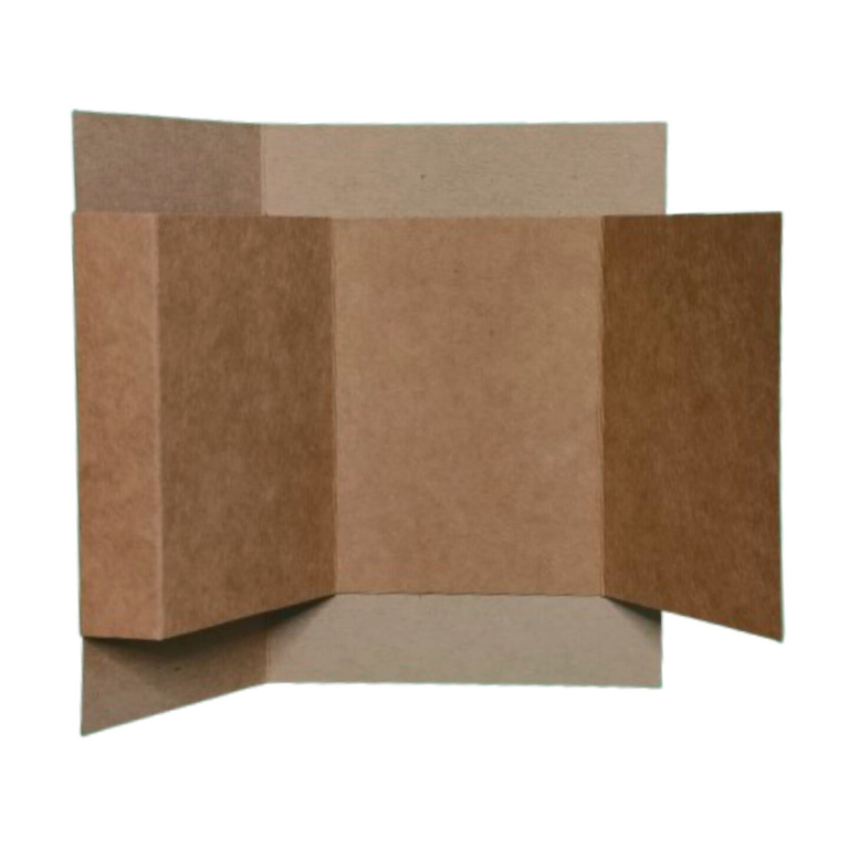 Baza A6 Z-fold eco kraft