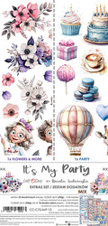 It's My Party - zestaw dodatków Mix 15x30cm