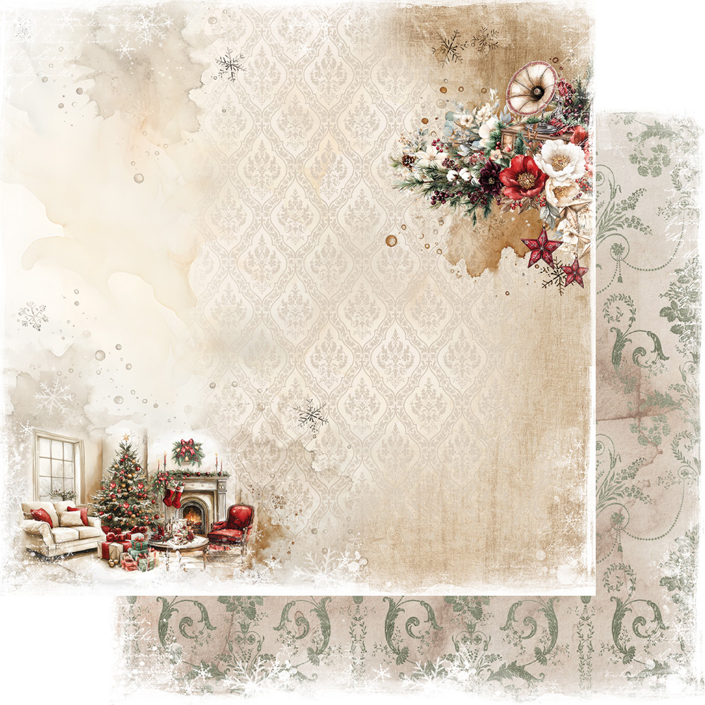 Wonderful christmas Time - zestaw papierów 30x30cm