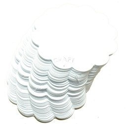 Serwetki #2  - 5,5cm - białe -zestaw 50szt GoatBox