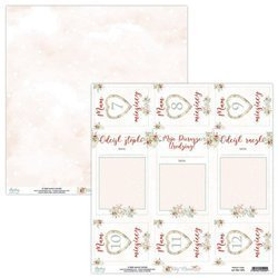 Mintay - Tiny Miracle - arkusz do wycinania - 7-12 miesiąc