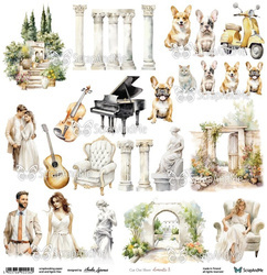 arkusz do wycinania Sunny Blooms Elements 3