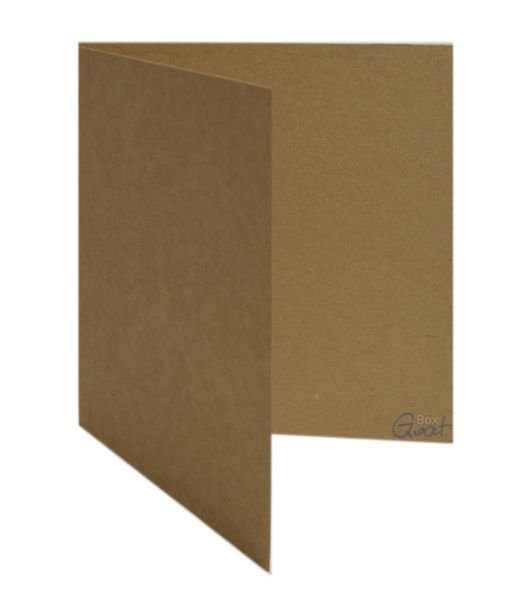 Baza kartki kwadratowa 13,5cm eco kraft GoatBox