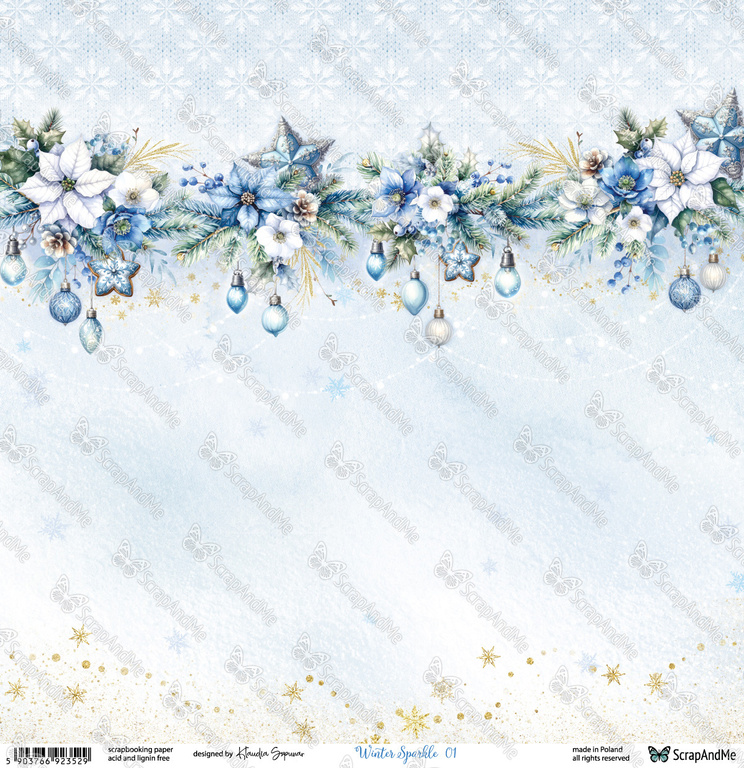 Arkusz Winter Sparkle 01/02