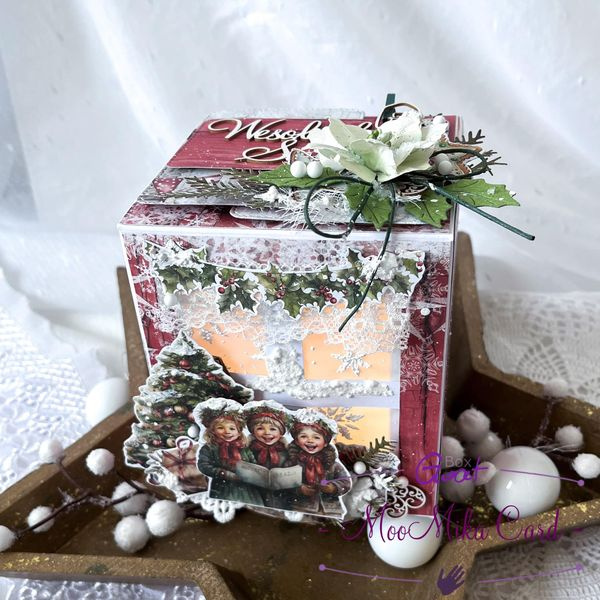 Pudełko na bombkę 10cm lub kubek eko kraft GoatBox