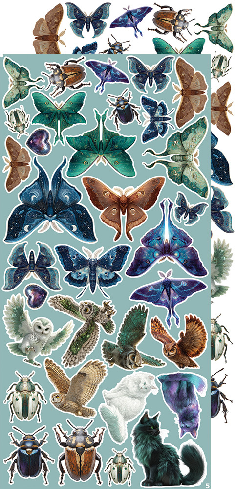 CREATIVE EXTRAS ALCHEMY - 05 zestaw dodatków 15x30cm