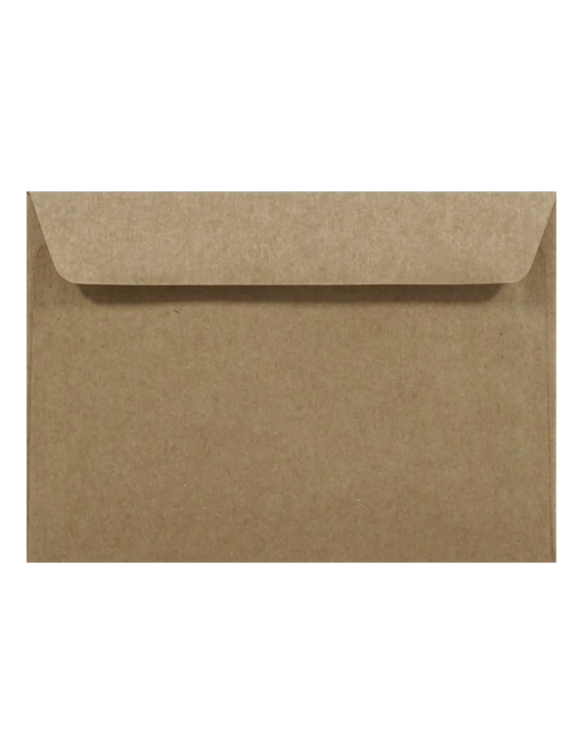 Koperta eko kraft trapez C6 11,4x16,2cm 100g