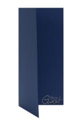 Baza kartki DL 9,9x21cm granatowa GoatBox
