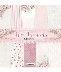 Zestaw papierów Nice Moments 30x30cm Scrap And Me
