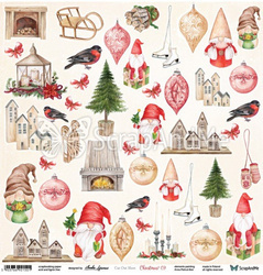 arkusz do wycinania Christmas 09