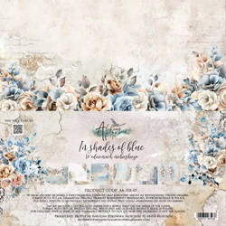 In Shades of Blue - zestaw papierów 30x30cm