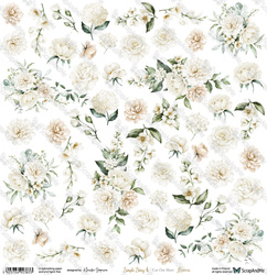 Simple Story 4 - arkusz Flowers 30x30cm