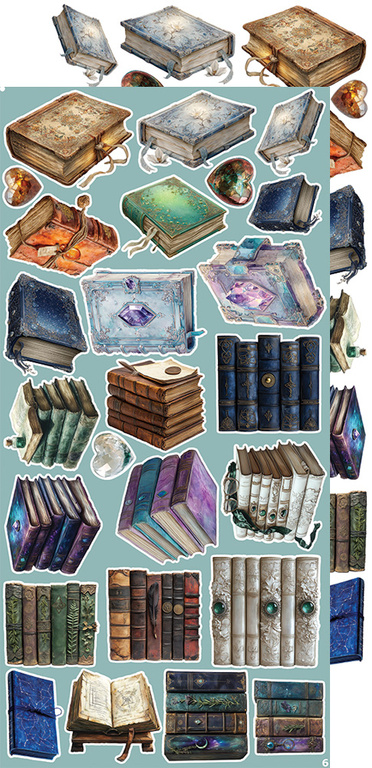 CREATIVE EXTRAS ALCHEMY - 05 zestaw dodatków 15x30cm