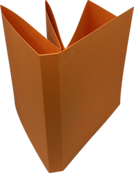 Baza albumowa 14x14cm harmonijka pomarańczowa GoatBox