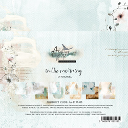 In the morning - bloczek 20x20cm