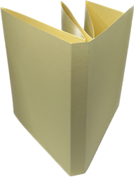 Baza albumowa 14x14cm harmonijka kremowa GoatBox