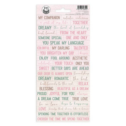 Let your creativity bloom arkusz naklejek 01