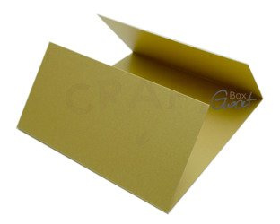 Baza kartki kwadratowa okiennica 15cm złota GoatBox