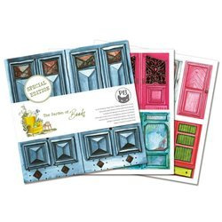 The Garden of books mały bloczek EDYCJA SPECJALNA  papierów 15x15 P13