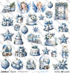 Arkusz do wycinania Winter Sparkle Christmas 26