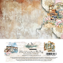 Memories from the trip - bloczek 15x15cm