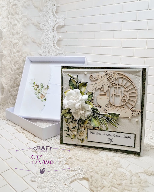 Baza kartki kwadratowa 13,5cm biała 10szt GoatBox