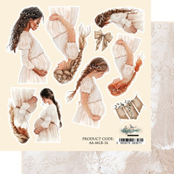 Moje Maleństwo - arkusz 15x15cm