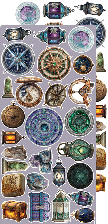 CREATIVE EXTRAS MAGIC - 06 zestaw dodatków 15x30cm