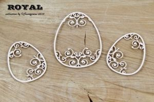 Royal Easter - Jajo 3 szt