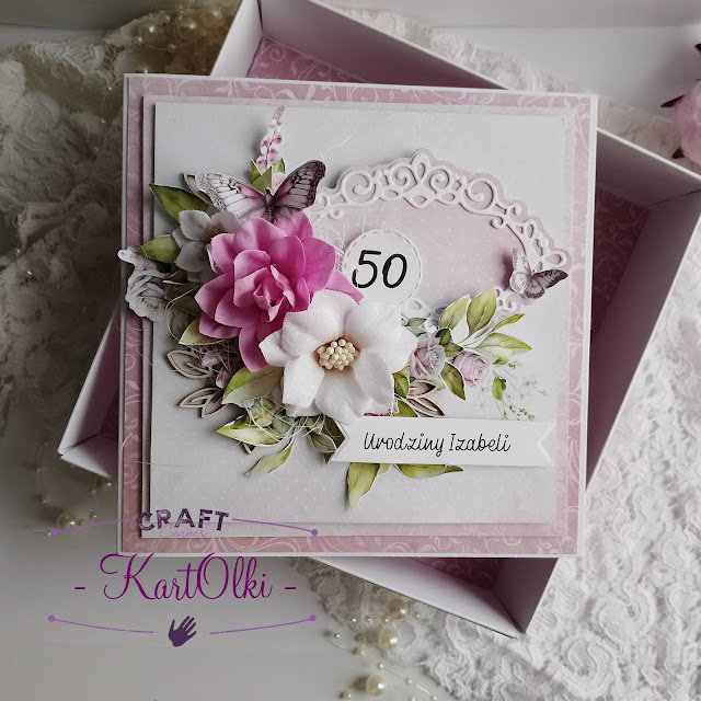 Baza kartki kwadratowa 15cm biała GoatBox