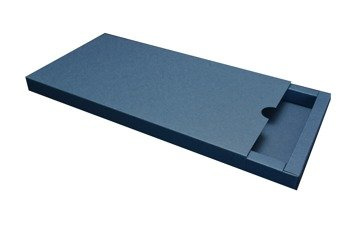 Pudełko szufladkowe na voucher granatowe GoatBox