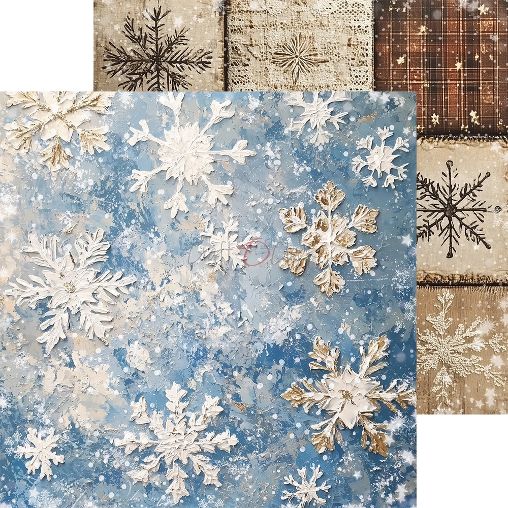 Jolly Season - zestaw papierów Mix 20x20cm