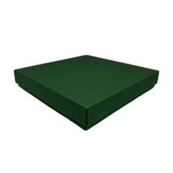 Pudełko na kartkę ciemnozielone niskie GoatBox