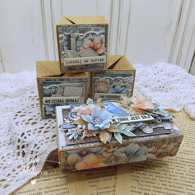Szufladka kraft 14x7,5cm GoatBox
