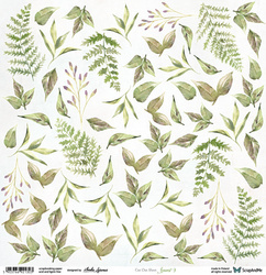 Arkusz do wycinania Leaves 09