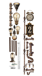 In silence - paseczek Rury i Żarówki - 6x30cm