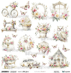 arkusz do wycinania Sunny Blooms Elements 4