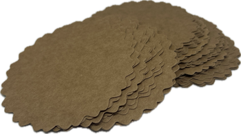 Serwetki 9,5cm  #3 eco-kraft zestaw 50szt GoatBox