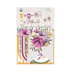 . Banerek / die cut Time To Relax 15szt