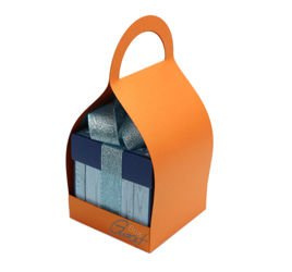 Nosidełko na exploding box pomarańczowe perłowe GoatBox