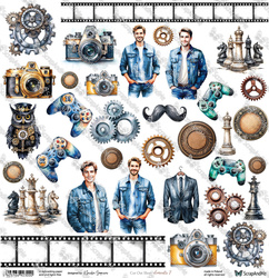 Arkusz do wycinania Elements 7 30x30cm