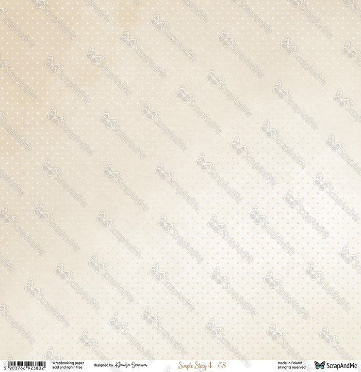 Arkusz Simple Story 07/08