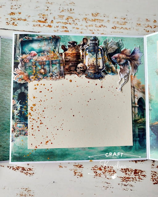 Zestaw papierów Podwodny Świat 30x30cm